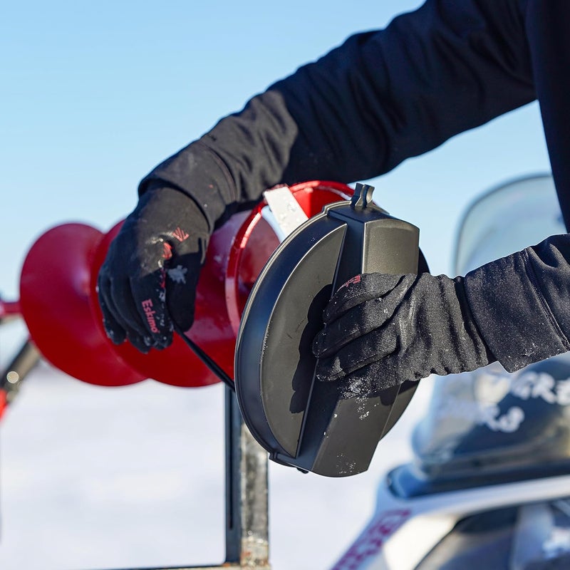 Eskimo Ice Auger Blade Protector, Fits All Gas, Propane, Drill or Electric Ice Augers, Black - Image 3